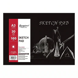 Sketch Pad Giorgione A3 Horizontal 160 g - 30 Hojas