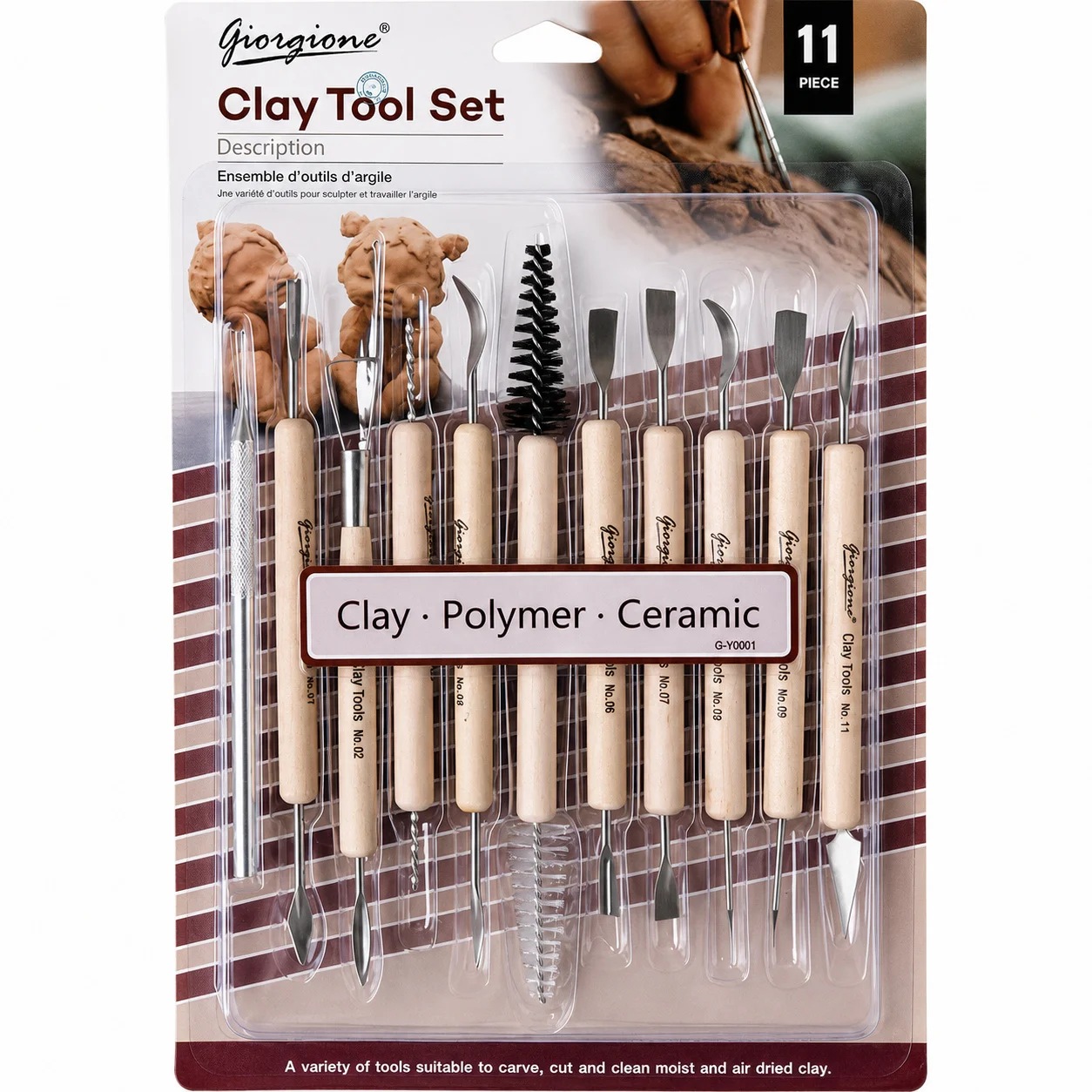 Set 11 Herramientas de Modelado Giorgione