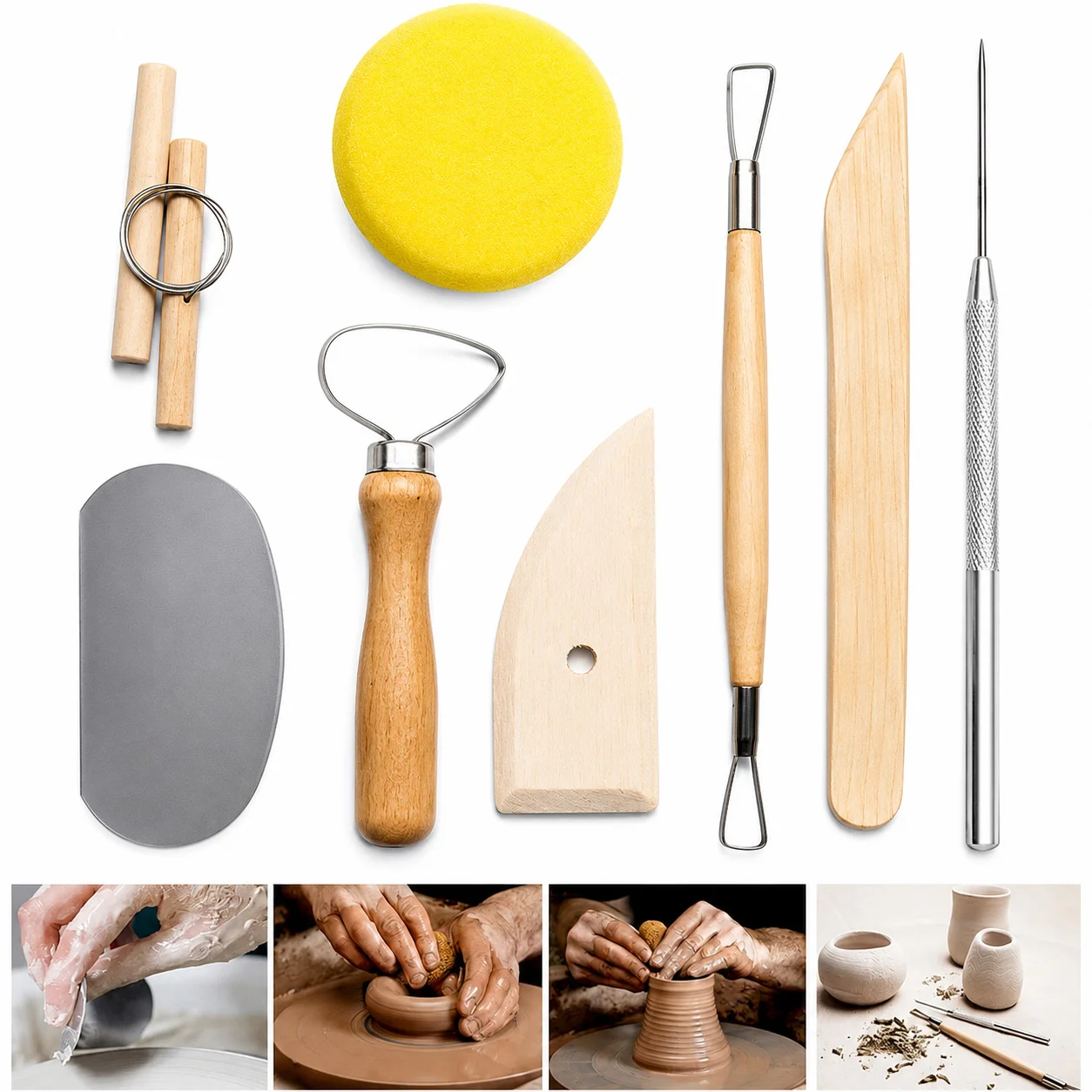 Set 25 Herramientas de Modelado Giorgione con Estuche