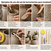 Set 25 Herramientas de Modelado Giorgione con Estuche