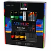 Set 24 Pinturas Acrílicas Giorgione – 36 ml + 6 Pinceles