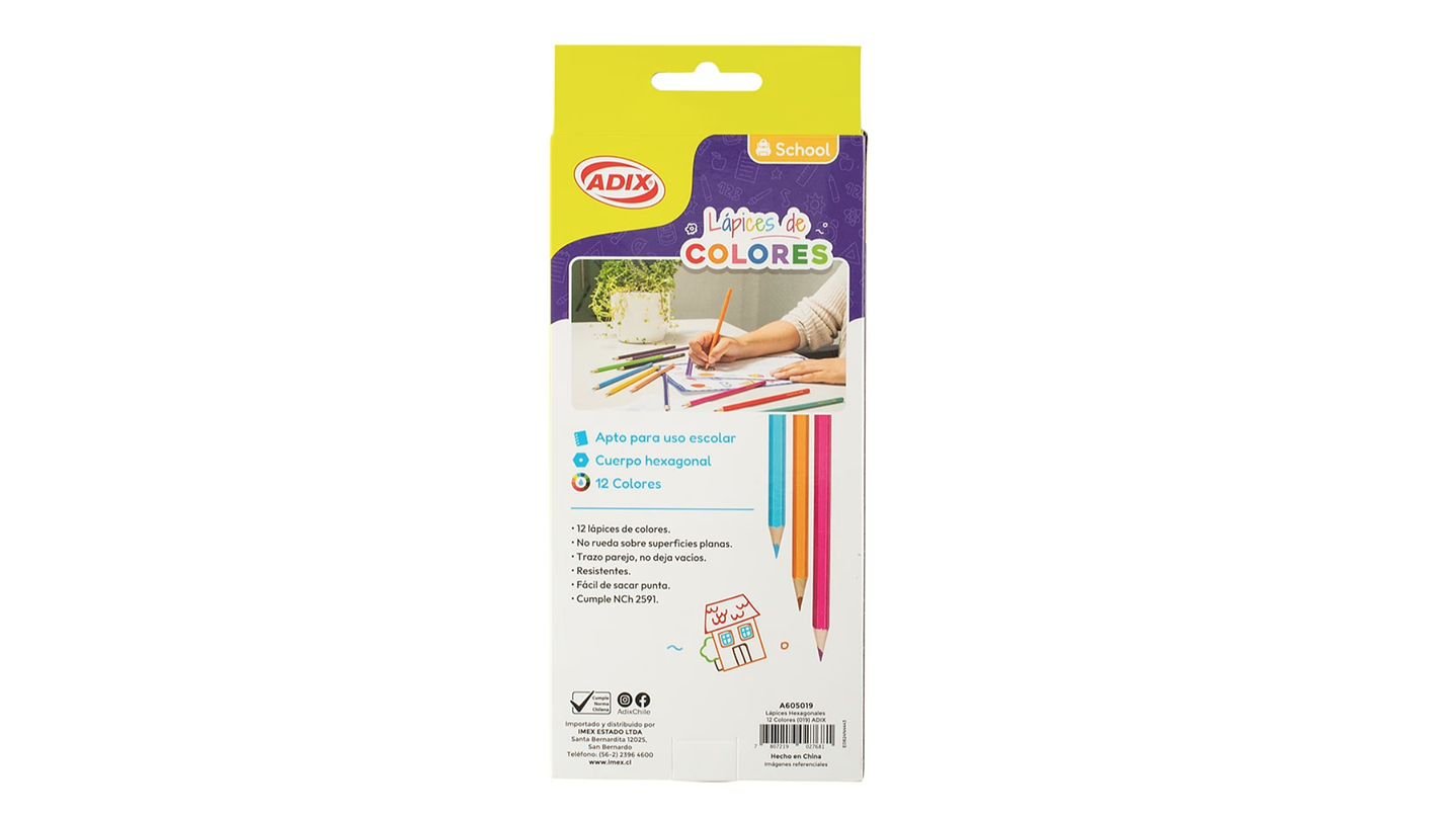 Set de Lápices 12 Colores  3