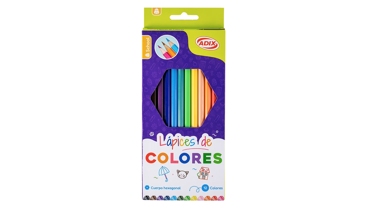 Set de Lápices 12 Colores  1