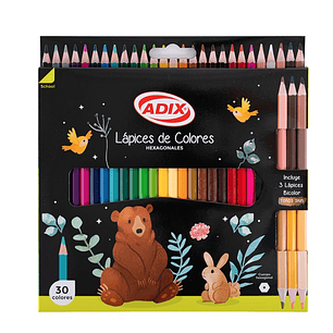 Set 24 Lápices de Colores + 3 Lápices Bicolor Skin