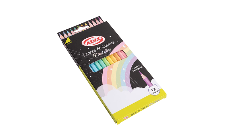 Set de Lápices 12 Colores Pasteles 7