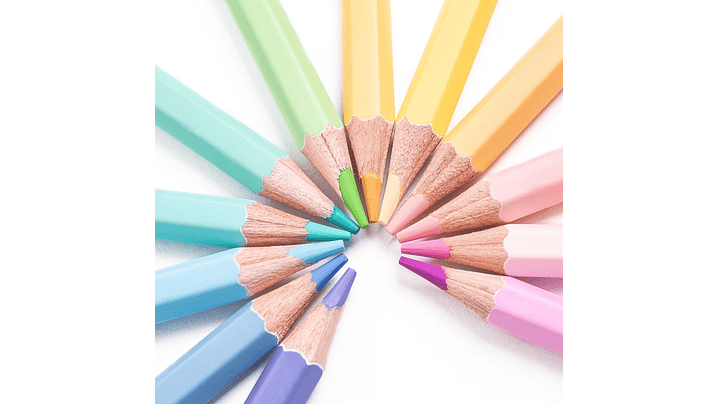 Set de Lápices 12 Colores Pasteles 3