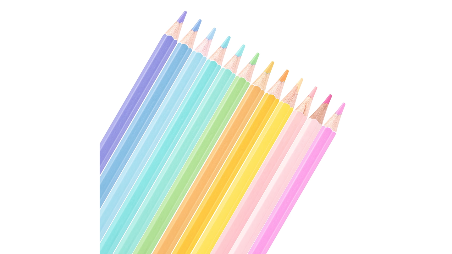 Set de Lápices 12 Colores Pasteles 4