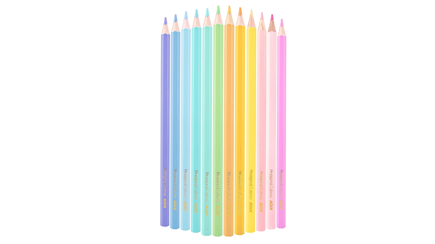 Set de Lápices 12 Colores Pasteles 5