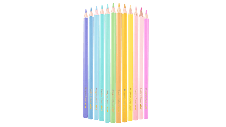 Set de Lápices 12 Colores Pasteles 5