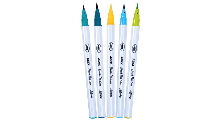 Set Brush Pen 5 Und. 5