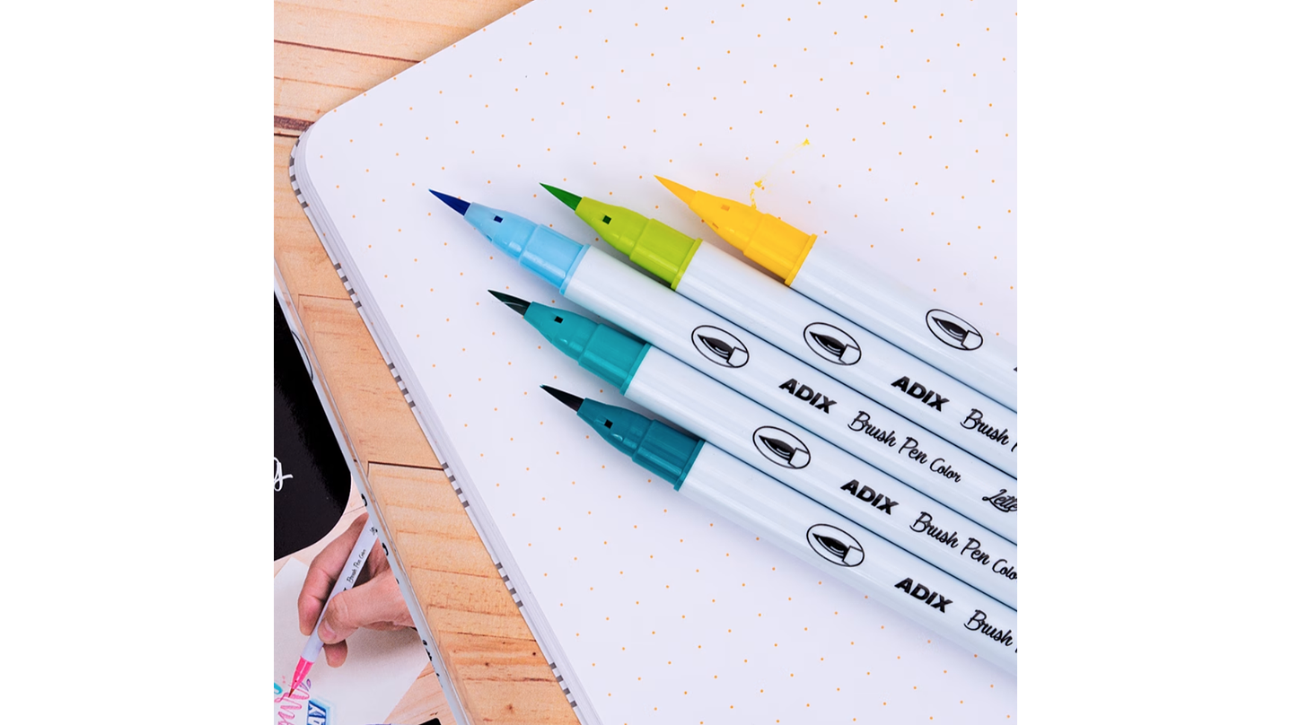 Set Brush Pen 5 Und. 7