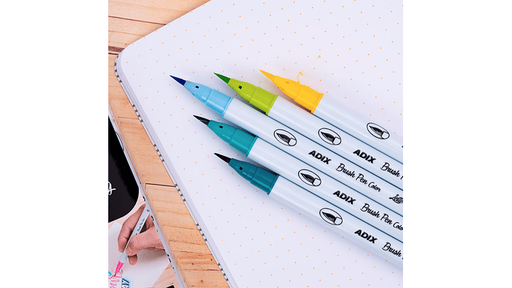 Set Brush Pen 5 Und. 7