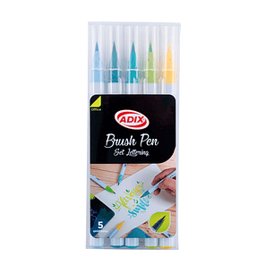 Set Brush Pen 5 Und.