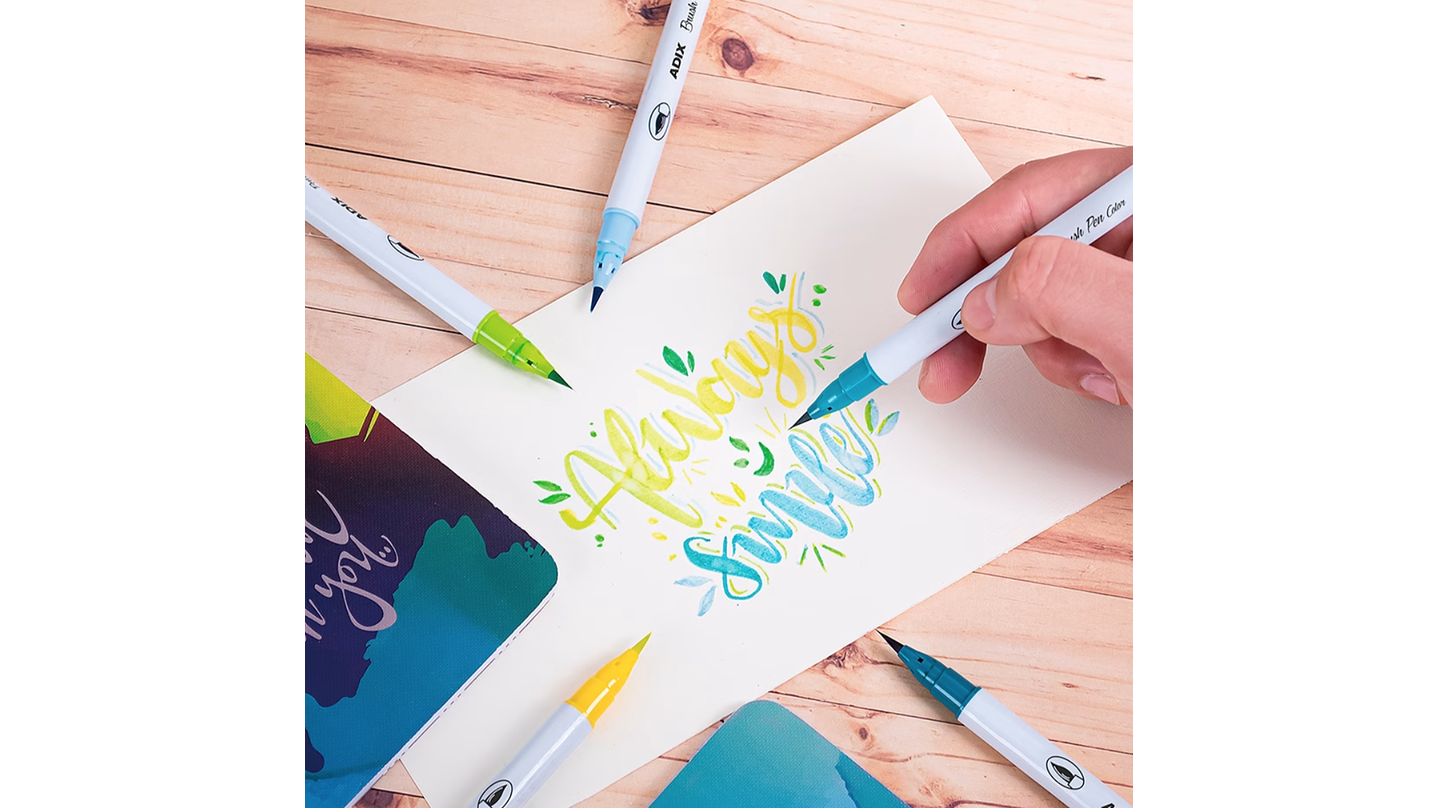 Set Brush Pen 5 Und. 2