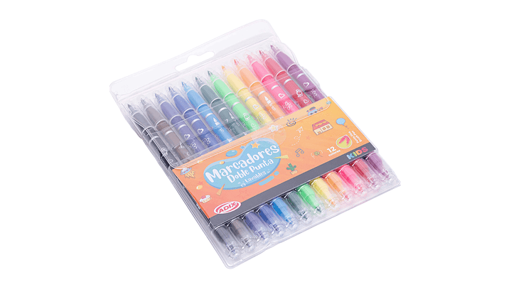Set Marcadores 12 Colore Doble Punta 4