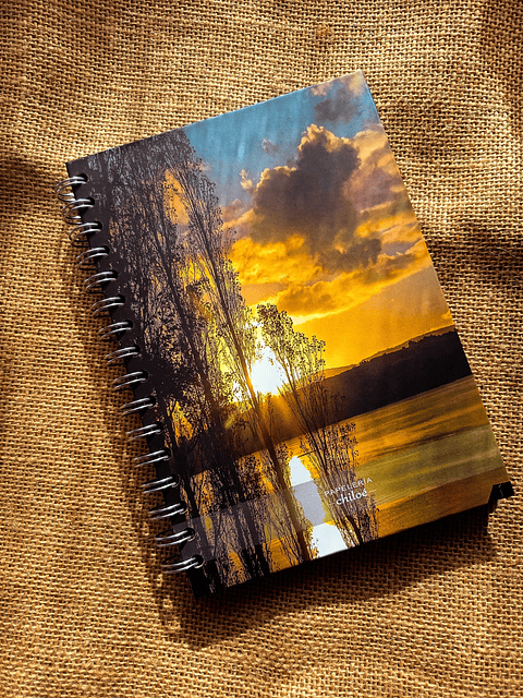 Cuaderno de hoja negra A5