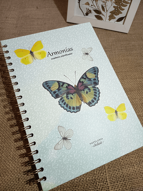 Cuaderno planificador Armonías B5