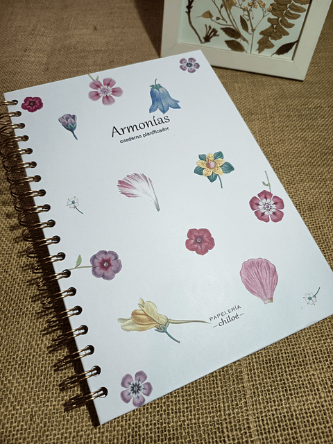 Cuaderno planificador Armonías B5
