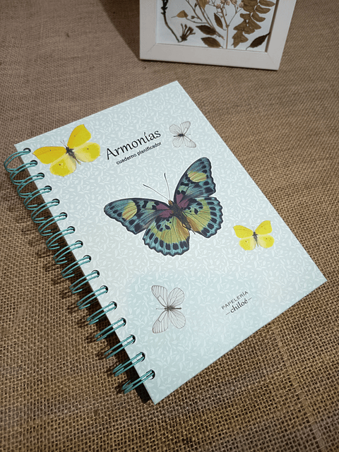 Cuaderno planificador Armonías A5