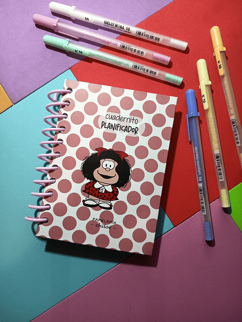 Cuaderno planificador Pop! A6