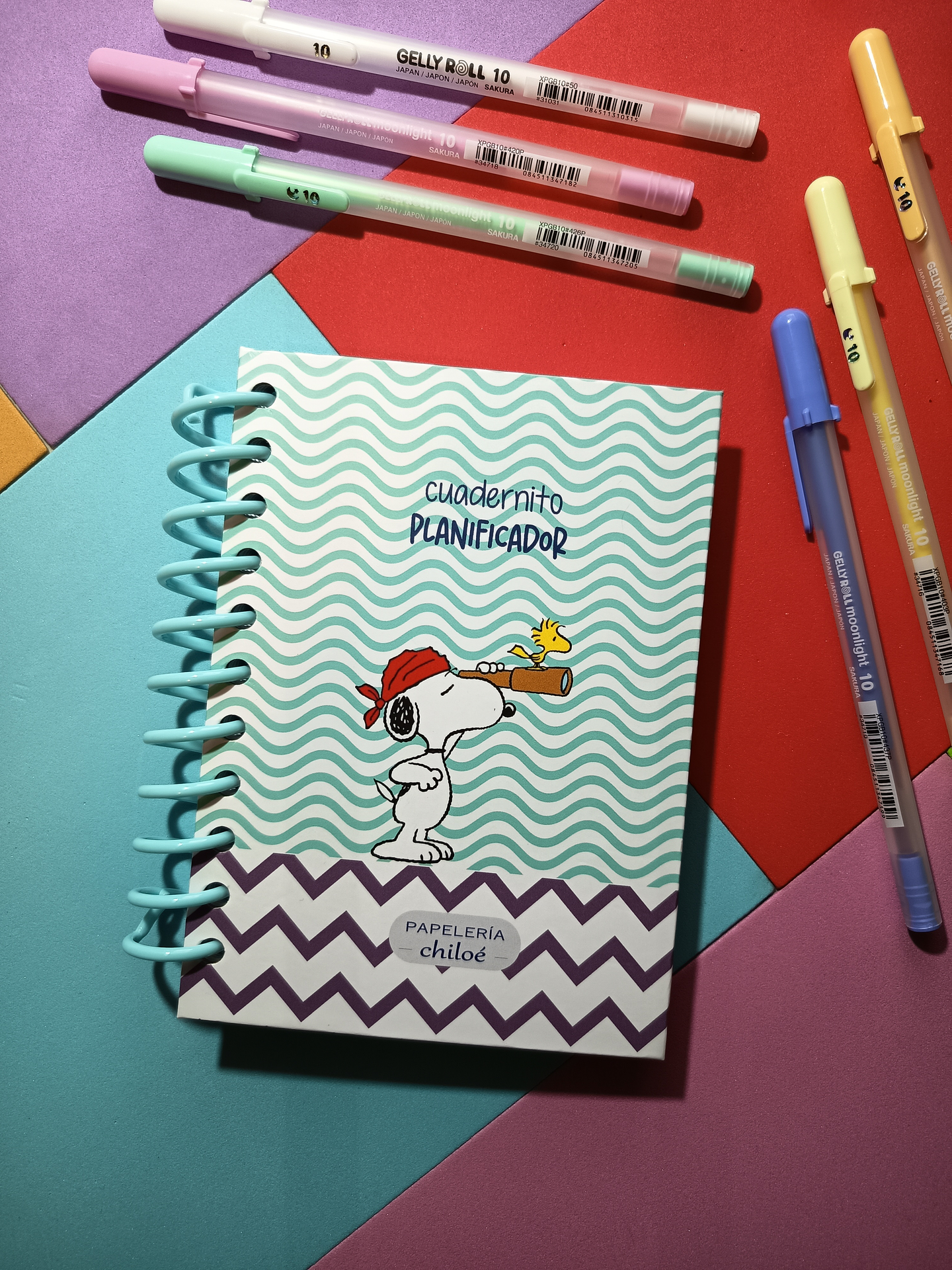 Cuaderno planificador Pop! A6 2