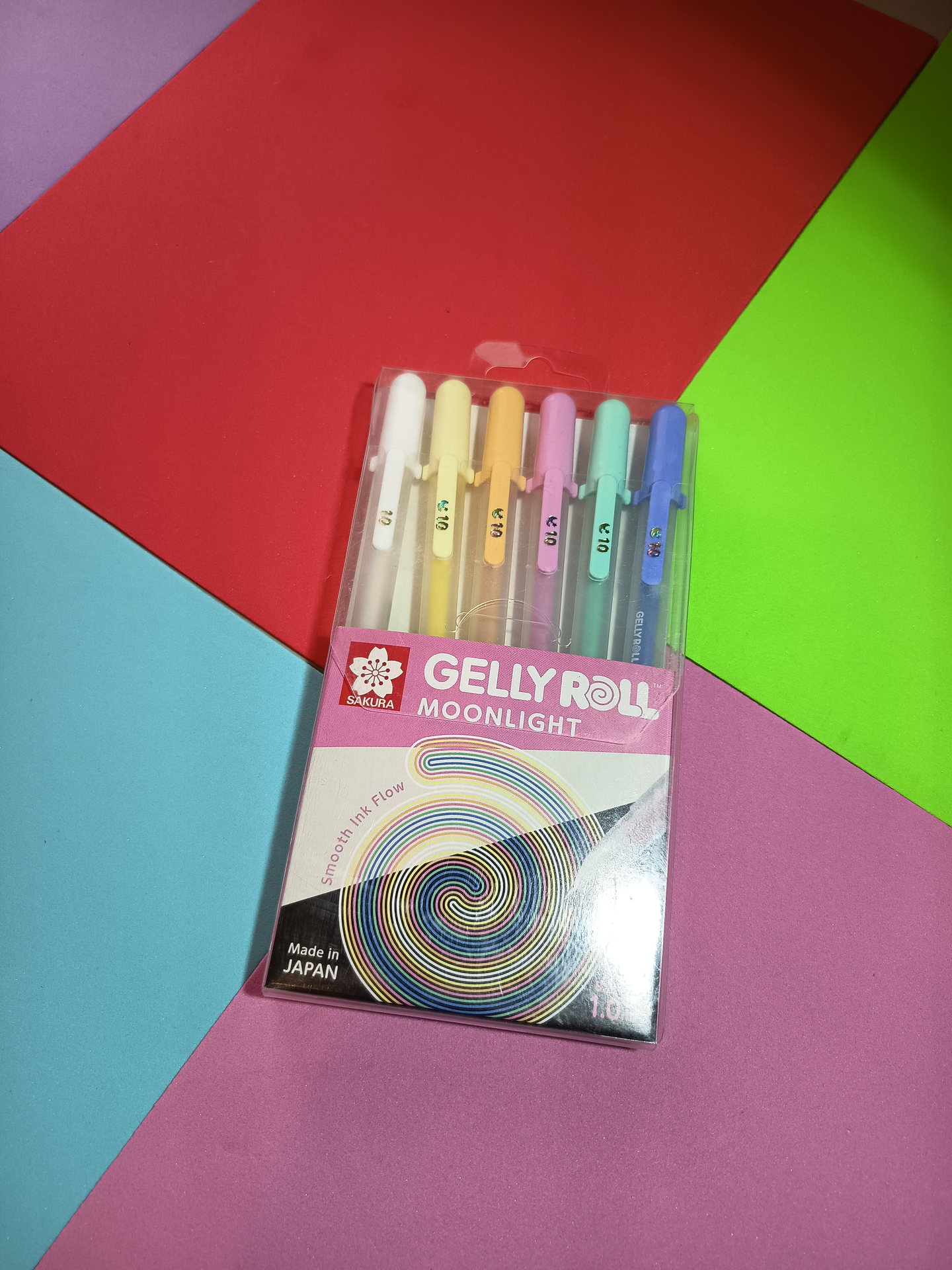 Set Gelly Roll 6 colores Pastel 1