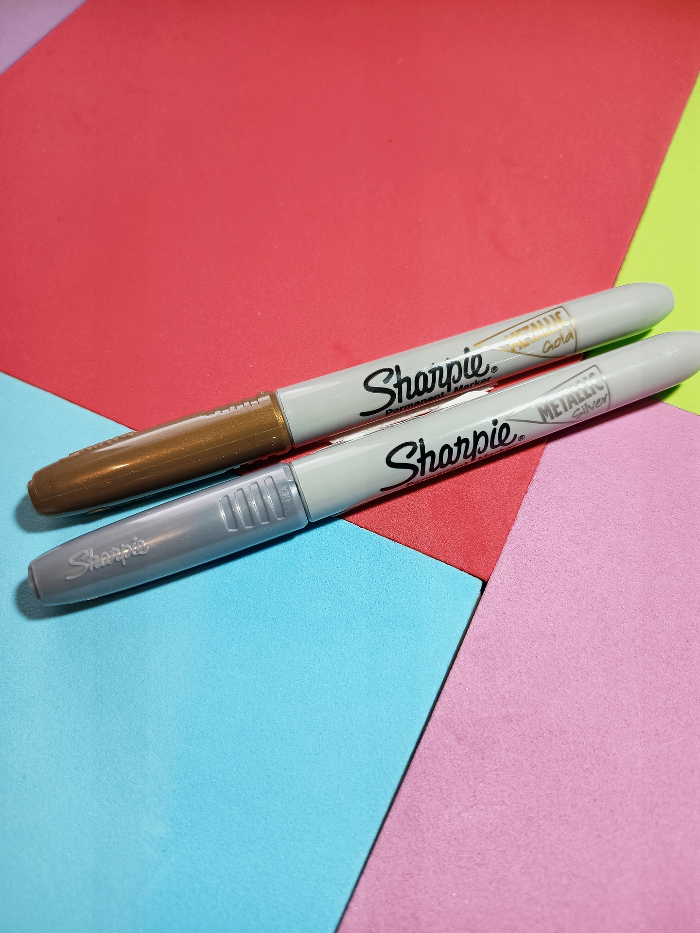 Marcador Sharpie punta fina Metalico 1