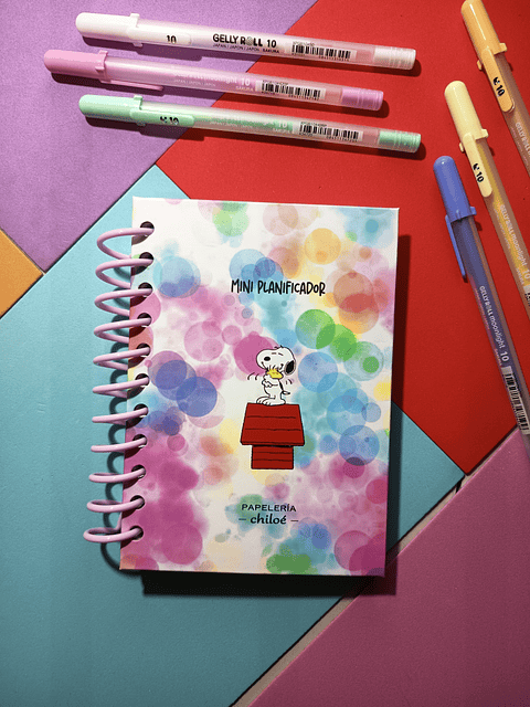 Planificador anual Snoopy A6