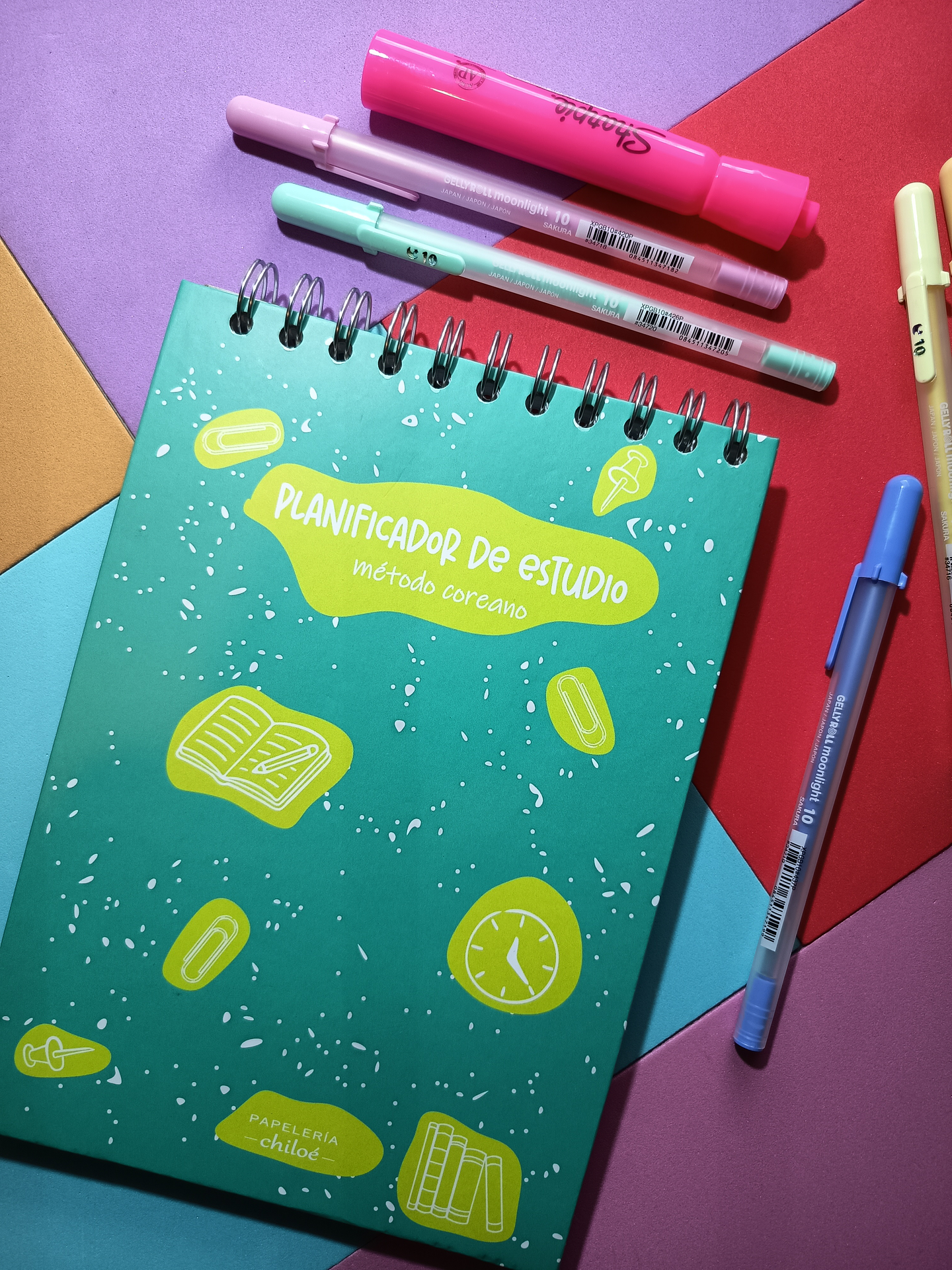 Planificador de estudio método coreano 1