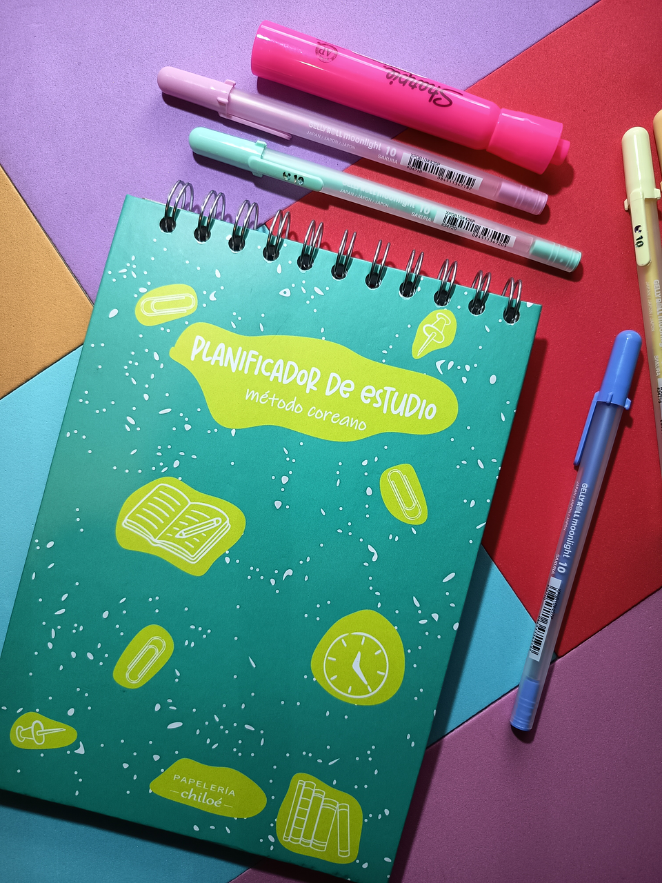 Planificador de estudio método coreano 1