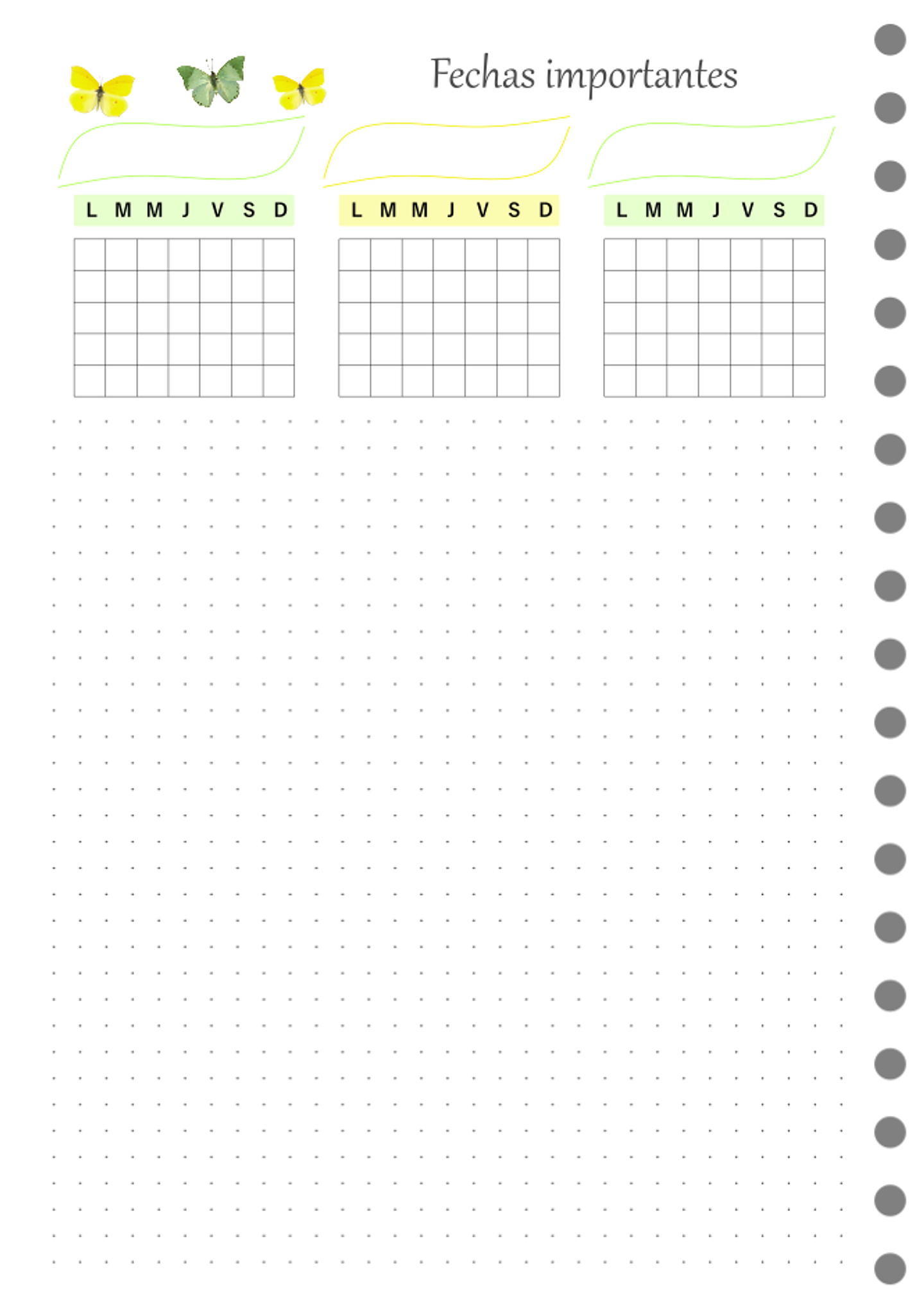Cuaderno planificador Armonías B5 5