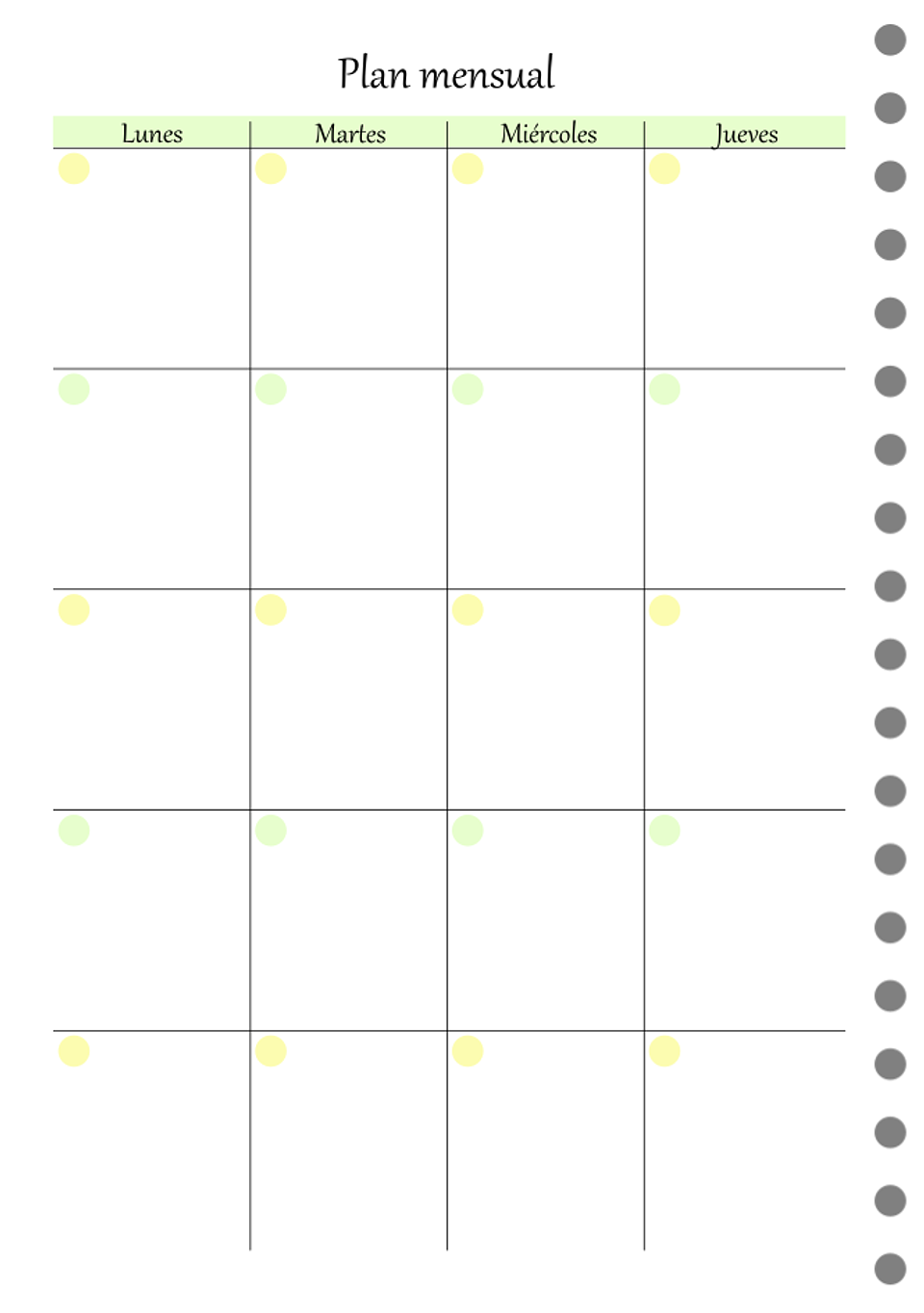 Cuaderno planificador Armonías B5 7
