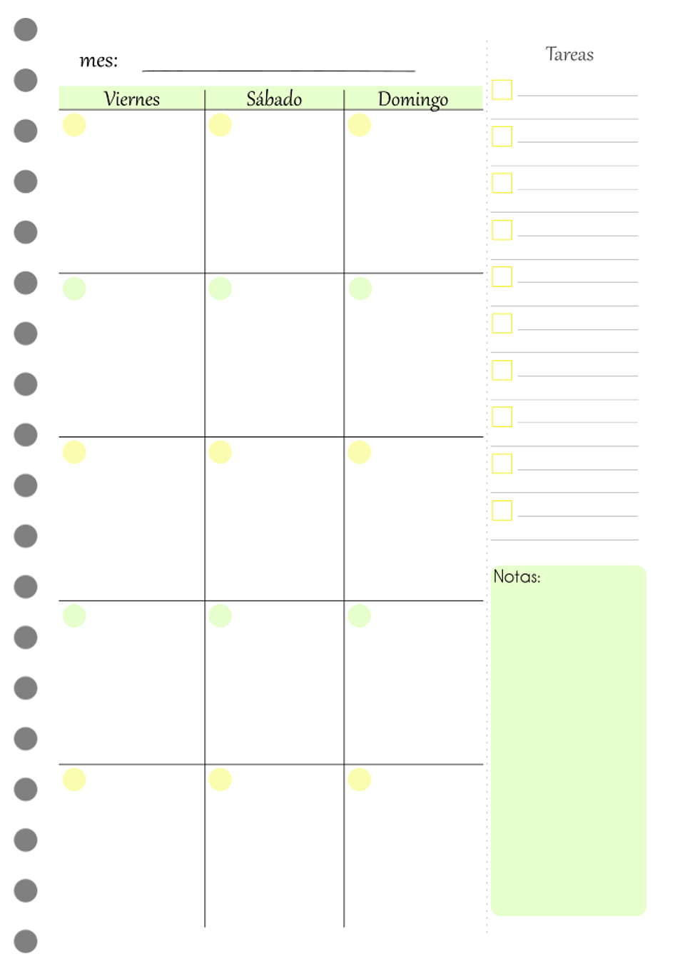 Cuaderno planificador Armonías B5 8