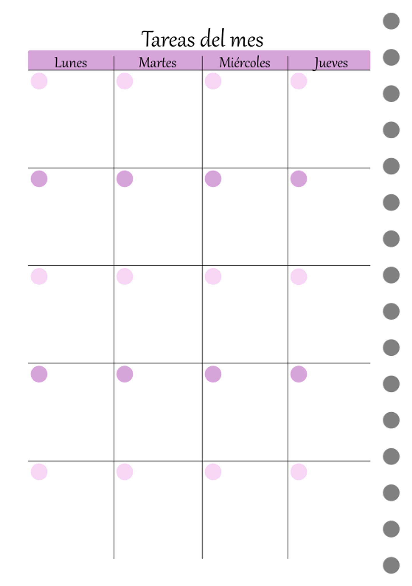 Cuaderno planificador Armonías A5 6