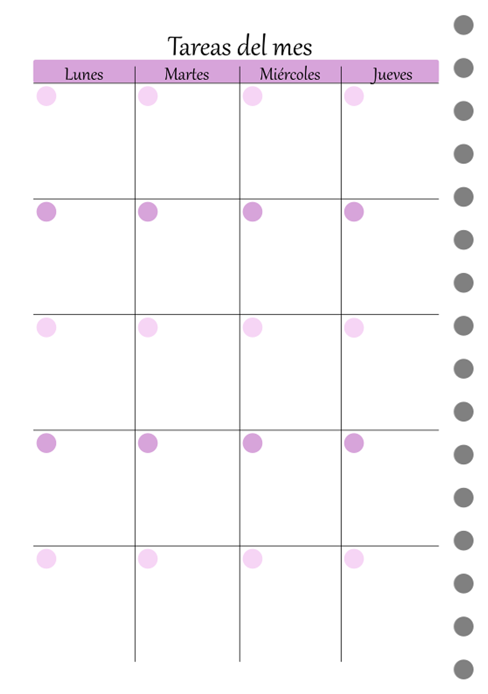 Cuaderno planificador Armonías A5 6