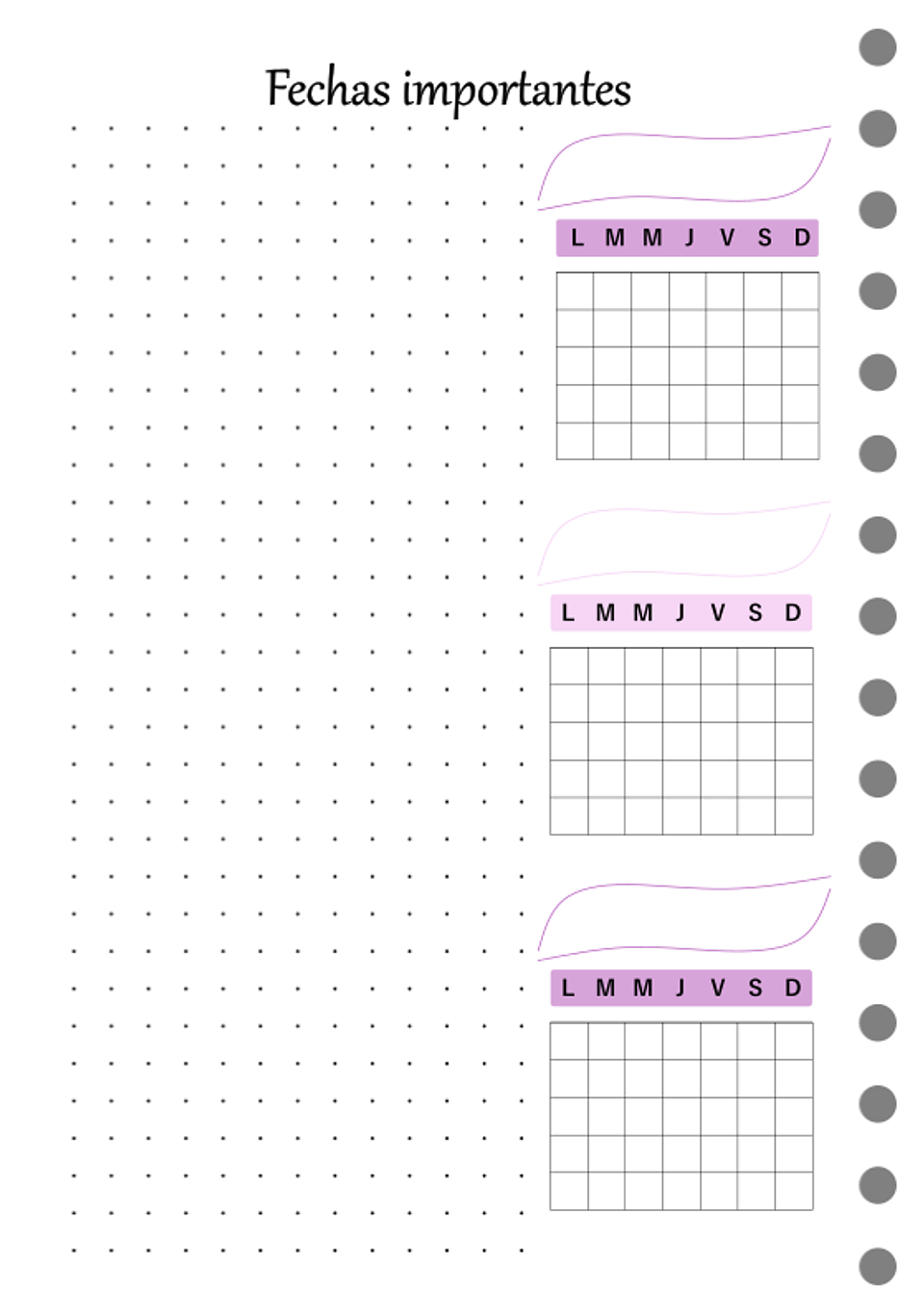 Cuaderno planificador Armonías A5 4