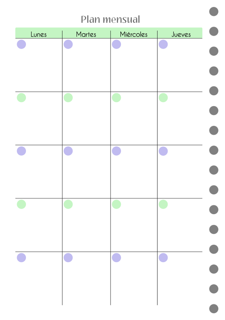 Cuaderno planificador Paisajes A5 8