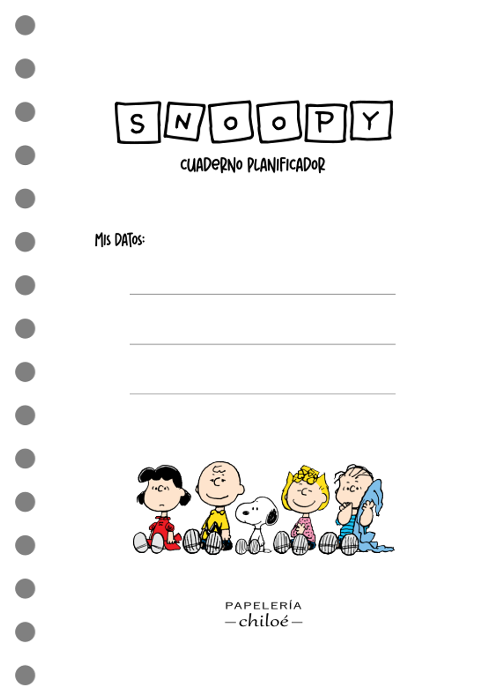 Cuaderno planificador Pop! A5 3