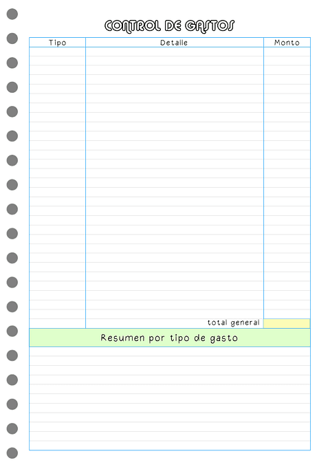 Planificador de estudio B5