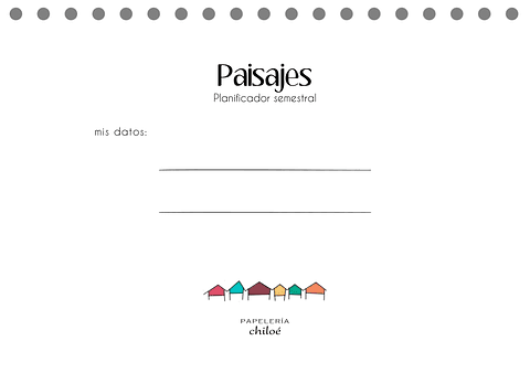 Planificador semestral