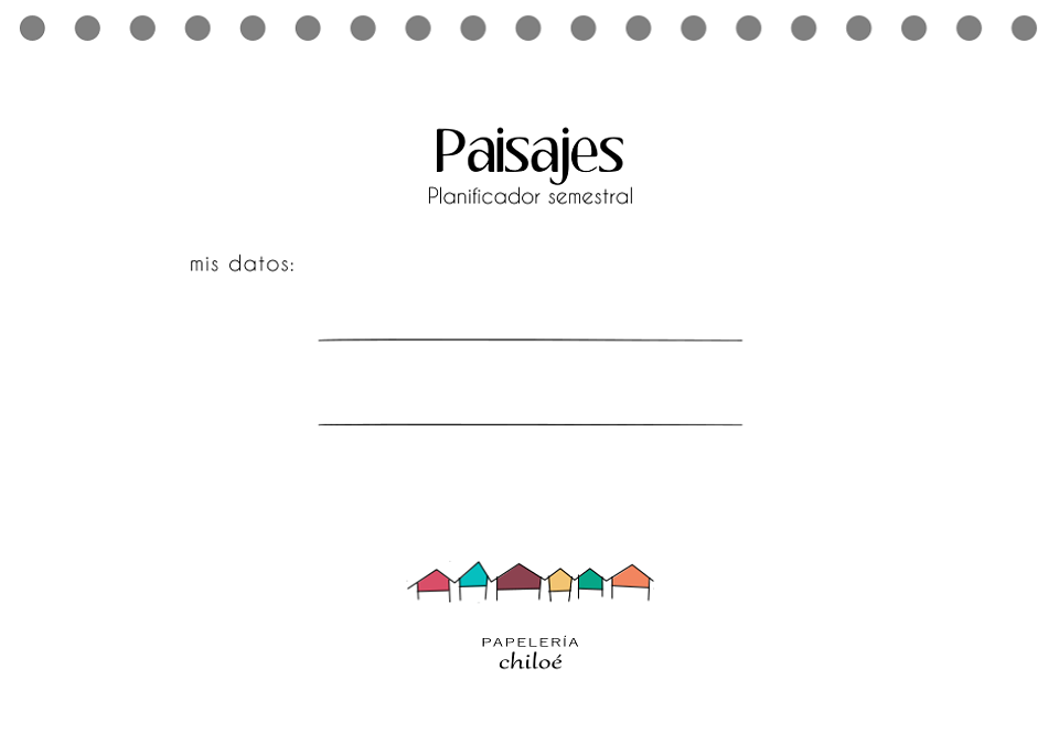 Planificador semestral 6