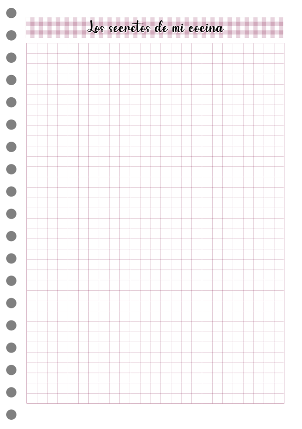 Cuaderno recetario B5 3