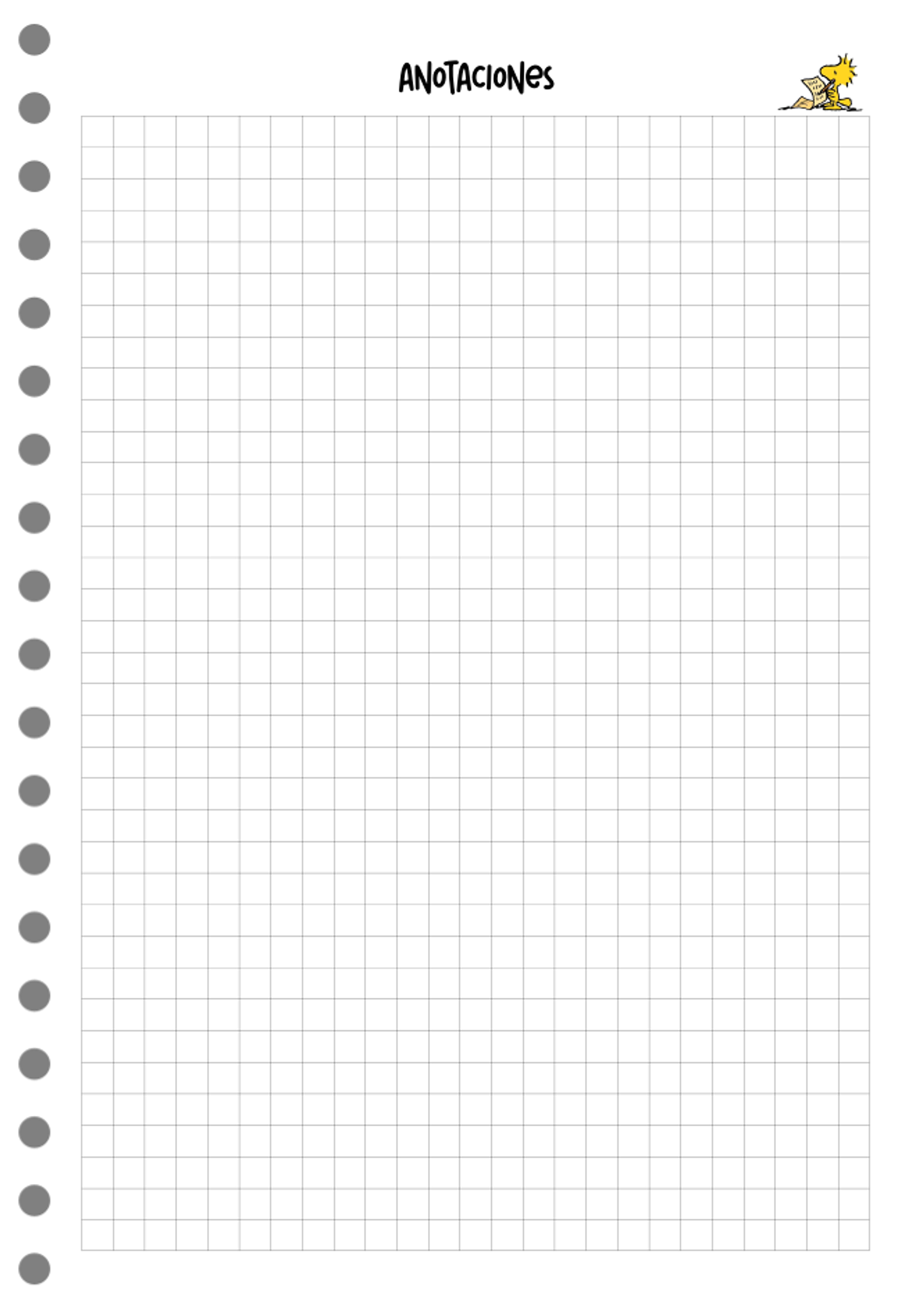 Planificador anual Snoopy B5 10