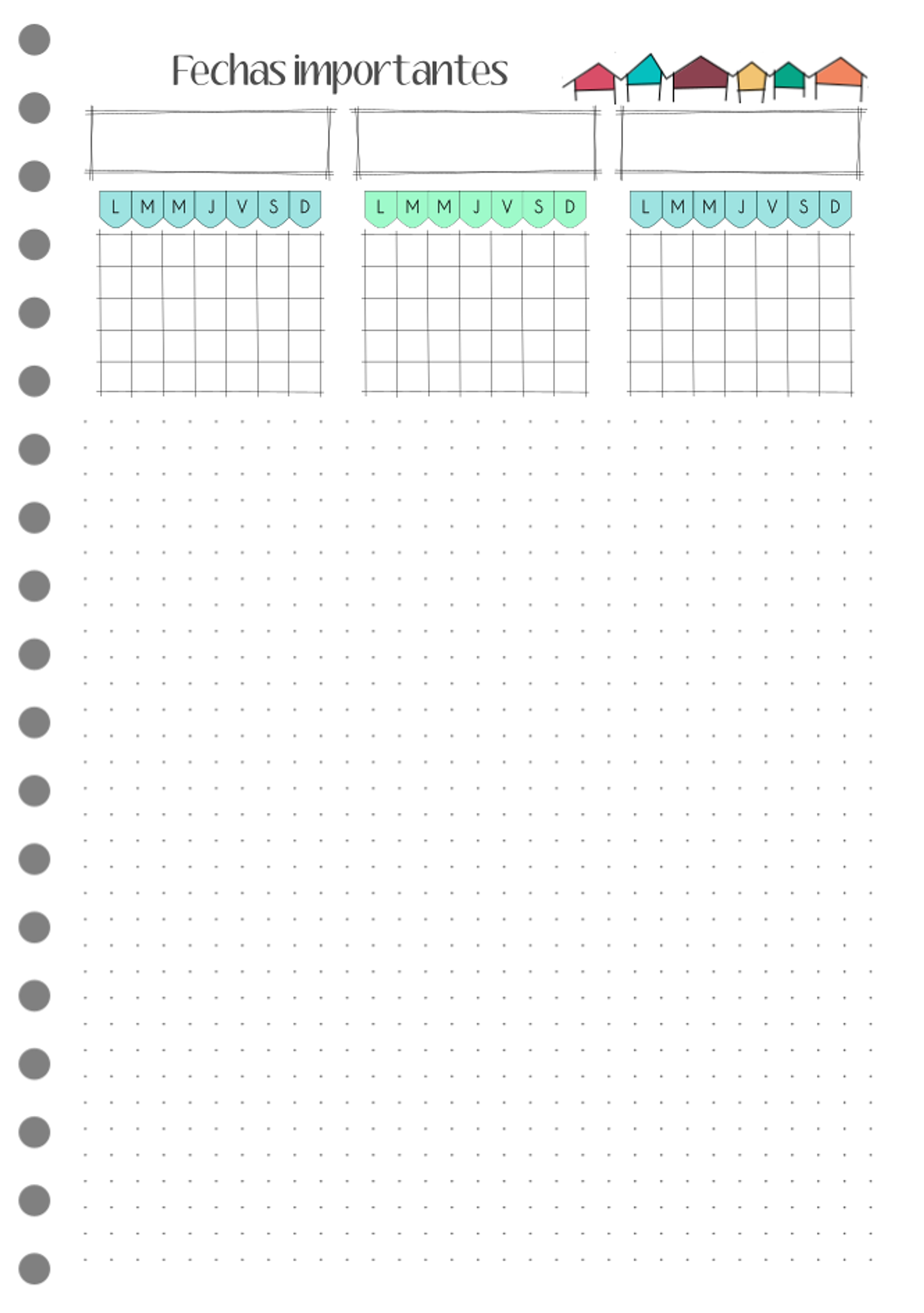 Planificador anual Paisajes B5 5