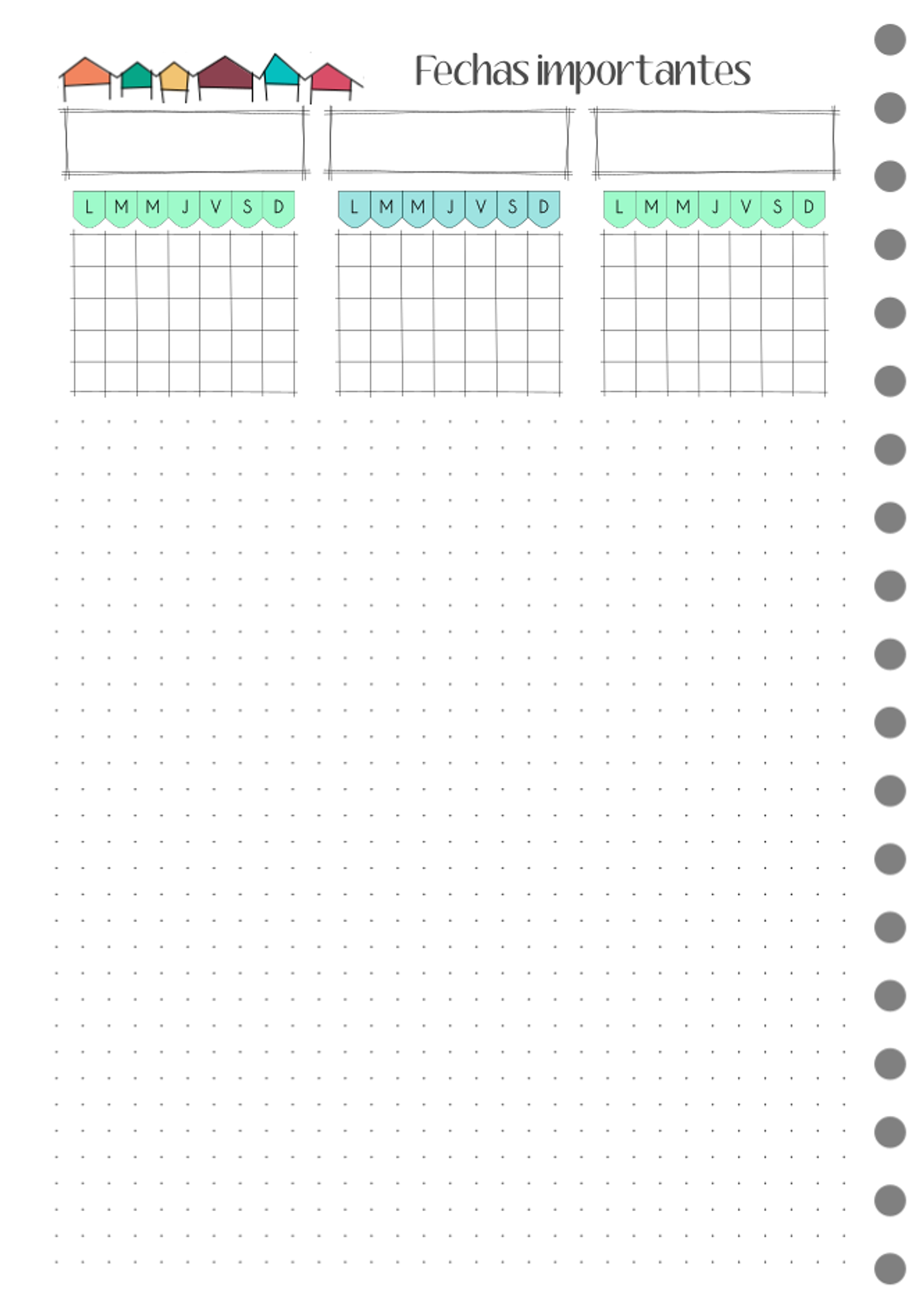 Planificador anual Paisajes B5 4