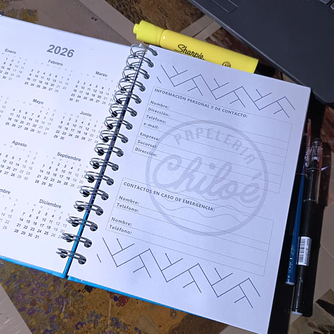 Cuaderno corporativo tapa dura
