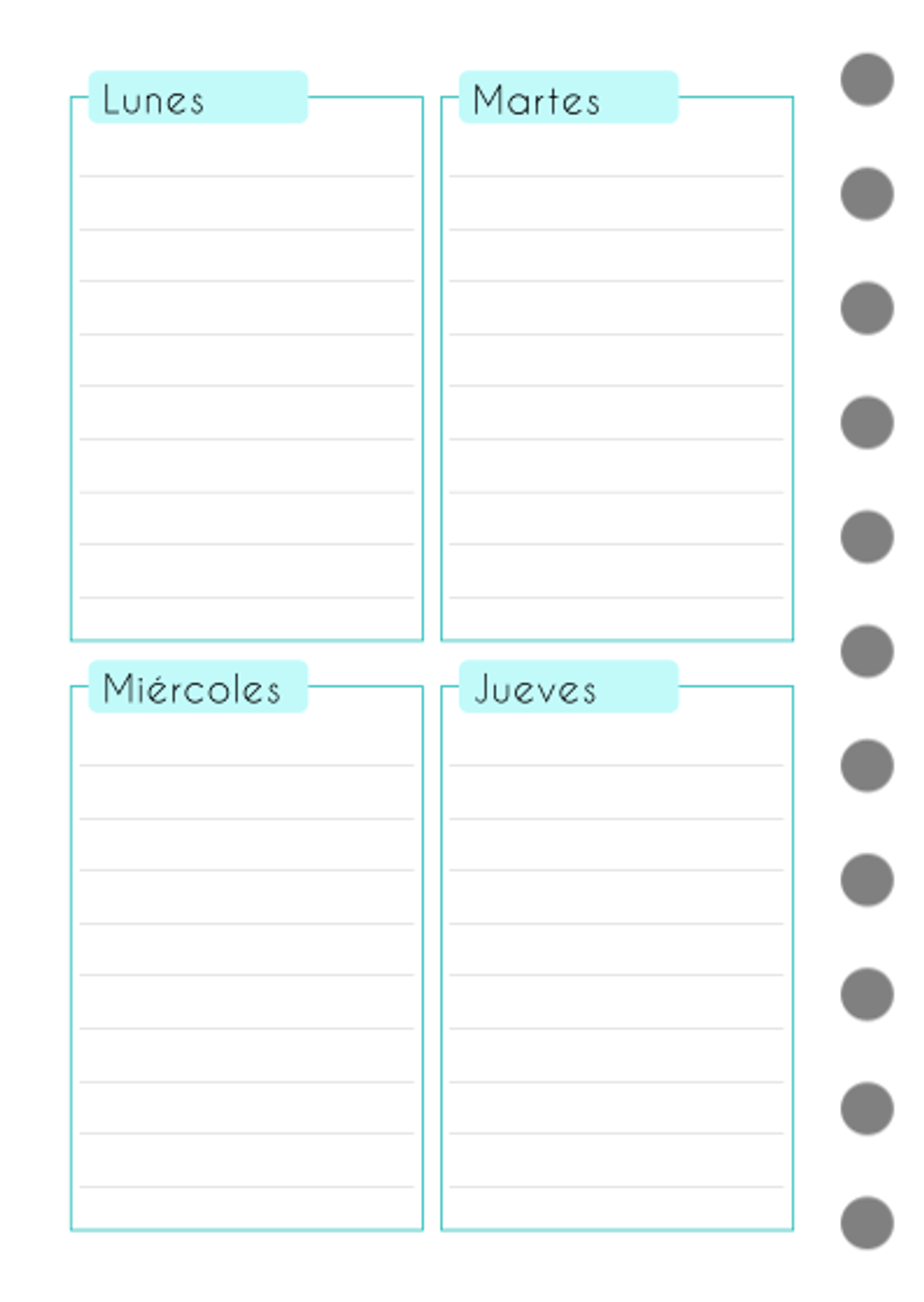 Planificador anual Paisajes A6 6