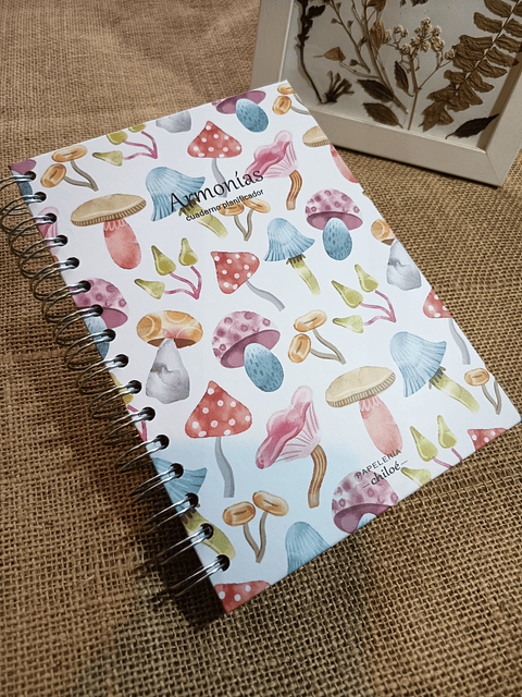 Cuaderno planificador Armonías A5