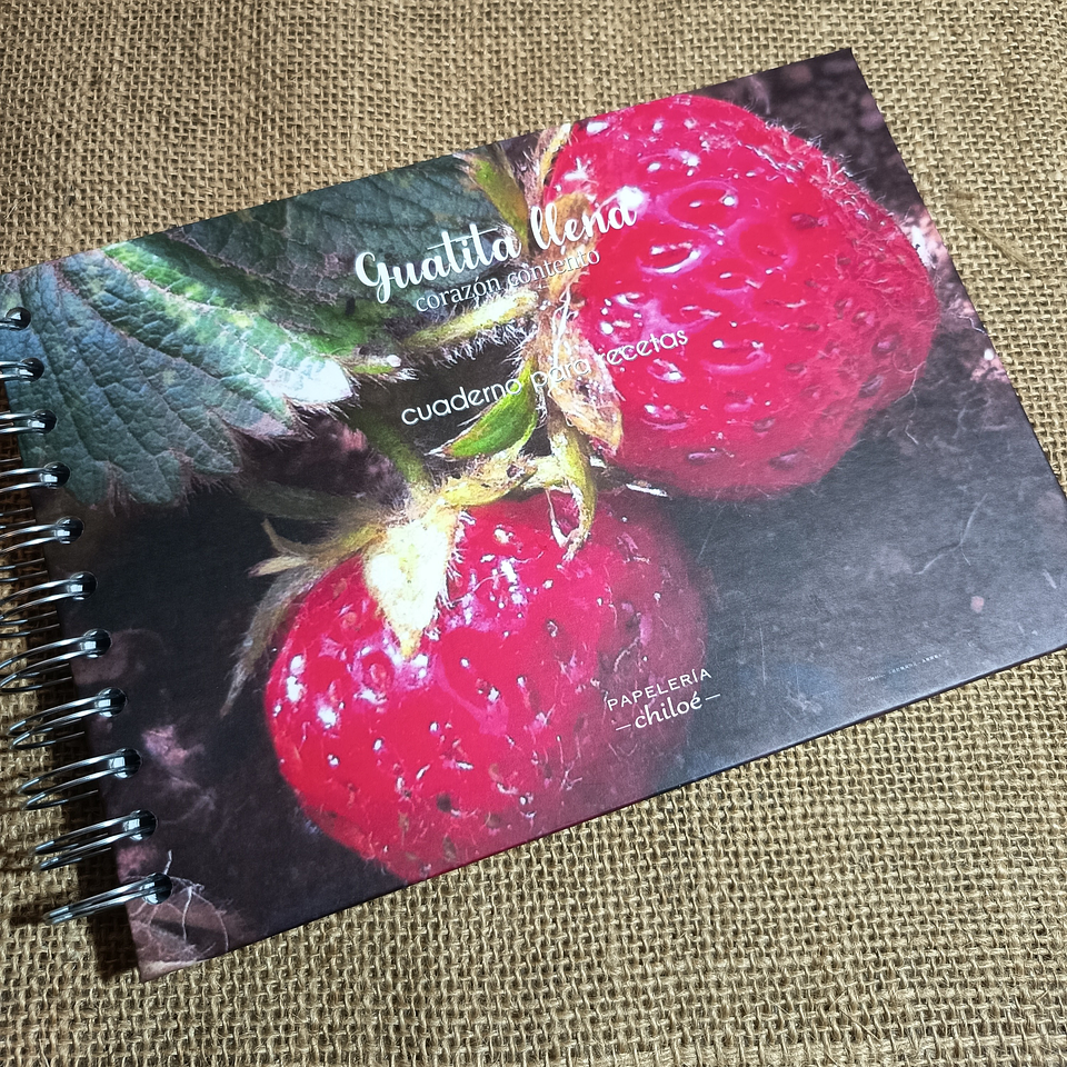 Cuaderno recetario A5 1