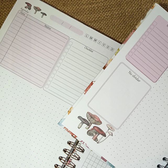 Cuaderno planificador